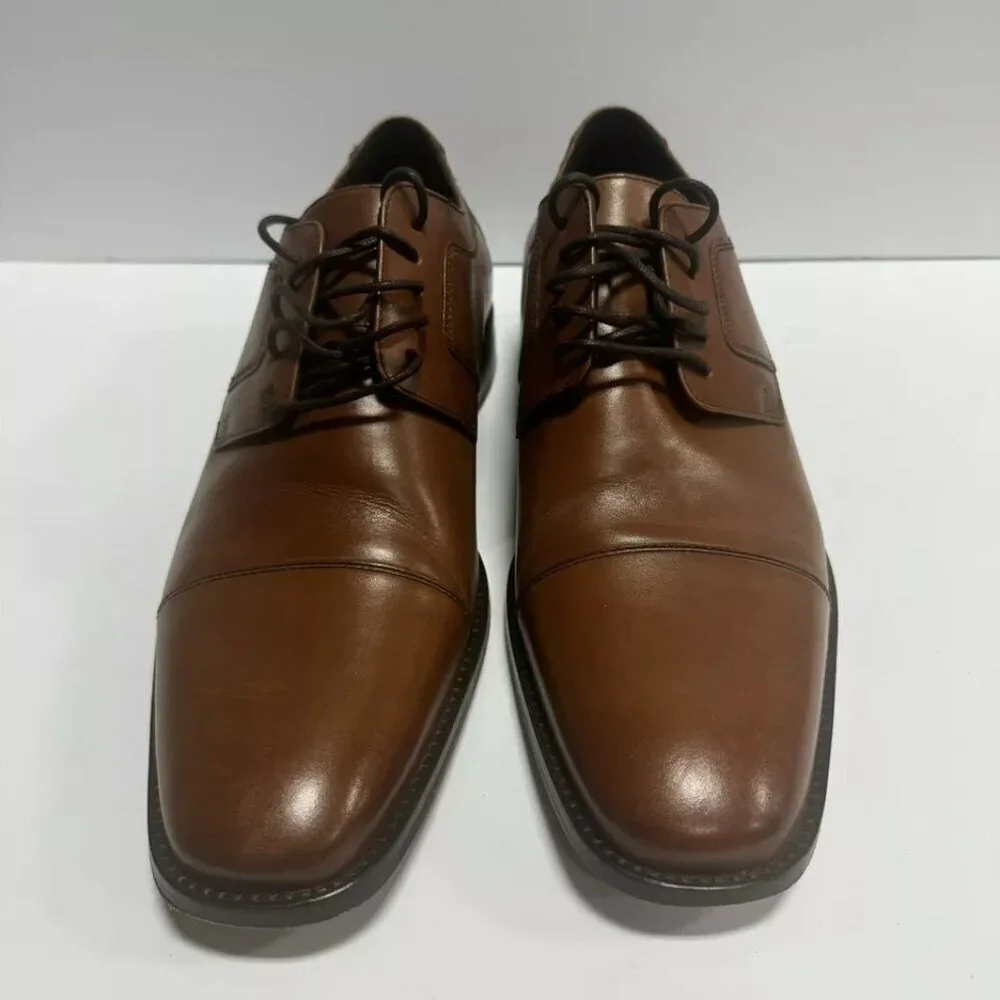 Johnston Murphy Mens Melton Cap Toe Oxford Size 11 M